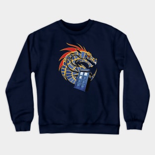 Dragon Carpet Con Whovian Crewneck Sweatshirt